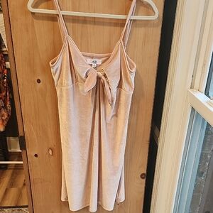 Jack by BB Dakota Blush Velvet Dress
